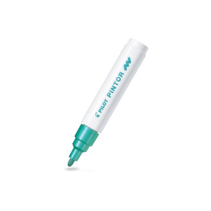PINTOR MARKER PILOT METAL M VERDE