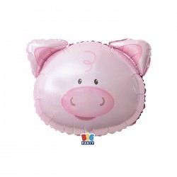 PALLONE MYLAR MAIALE 46x44cm