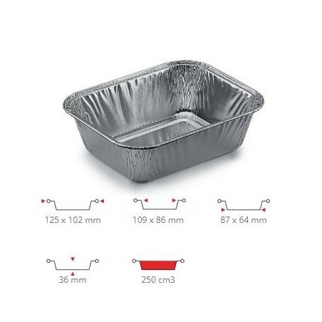 TEGLIA ALLUMINIO ½ prz 100PZ R5G/R9G CONTITAL