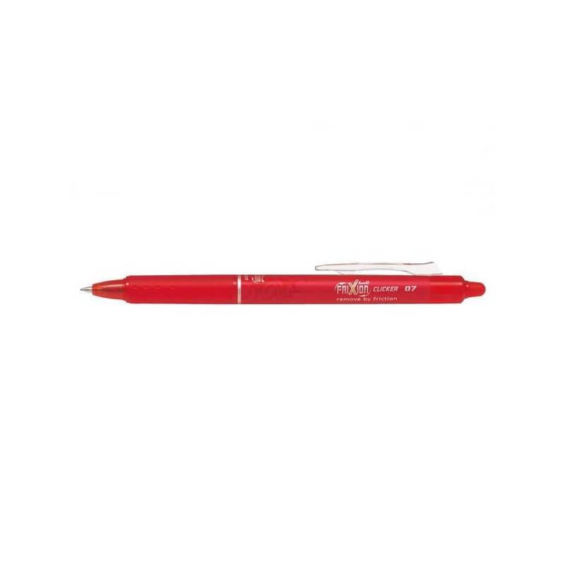 PENNA PILOT FRIXION BALL CLICKER 07 ROSSO