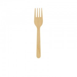 FORCHETTINA LEGNO 12cm ECOWOOD Byò 100pz