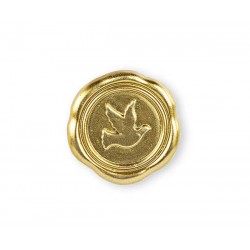CERALACCA ORO COLOMBA ADESIVA ø3,5cm 12pz