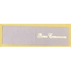 BIGLIETTI BOMBONIERA PRIMA COMUNIONE BIANCO 20pz 201/4