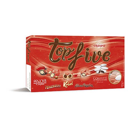 CONFETTI TOP FIVE MIX SELECTION ROSSO 1kg