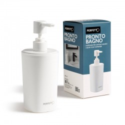 DISPENSER SAPONE LIQUIDO 450ml BIANCO PERFETTO