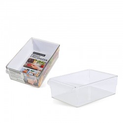 CONTENITORE FRIGO ORGANIZER TRASPARENTE 29x18,5x9cm