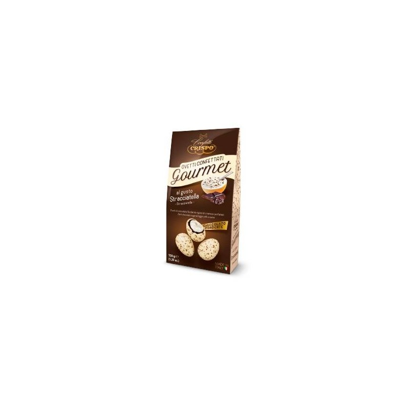 OVETTI CONFETTATI GOURMET ASTUCCIO 150gr STRACCIATELLA