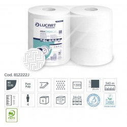 IGIENICA MAXI JUMBO AQUASTREAM 340 1300str 6 ROTOLI