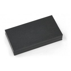 RETTANGOLO CARTONCINO NERO 9x5cm 50pz