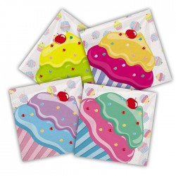 TOVAGLIOLI 33X33 CUPCAKE 16pz