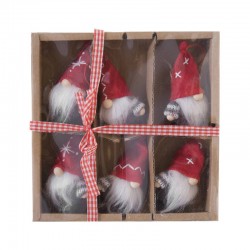 APPENDINO SANTA CLAUS 18cm IN BOX ass.ti