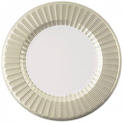 PIATTI MAXI ELEGANCE CHAMPAGNE 33cm 6pz