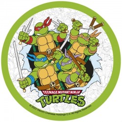 DISCO CIALDA TARTARUGHE NINJA ø21cm ART.42073