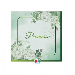 TOVAGLIOLI 25x25cm PROMESSA ECUPALIPTO 16pz