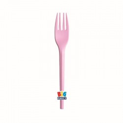 FORCHETTE ECOLOR CPLA 16cm ROSA 20pz