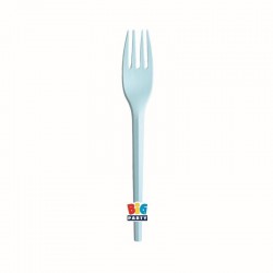 FORCHETTE ECOLOR CPLA 16cm CELESTE 20pz
