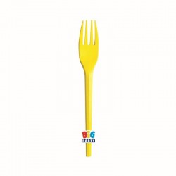 FORCHETTE ECOLOR CPLA 16cm GIALLO 20pz