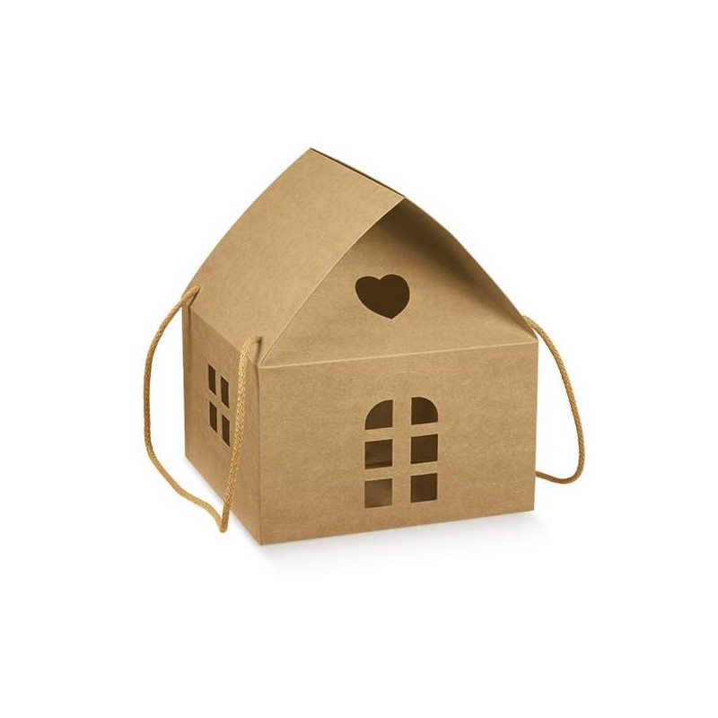 CASETTA C/CORDINI 24,5x24,5x15cm AVANA