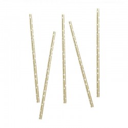 CANNUCCE DI CARTA POIS ORO