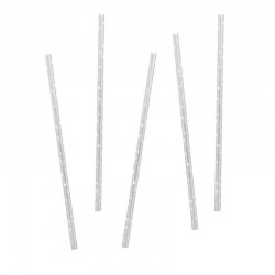 CANNUCCE DI CARTA POIS IRIDESCENTI