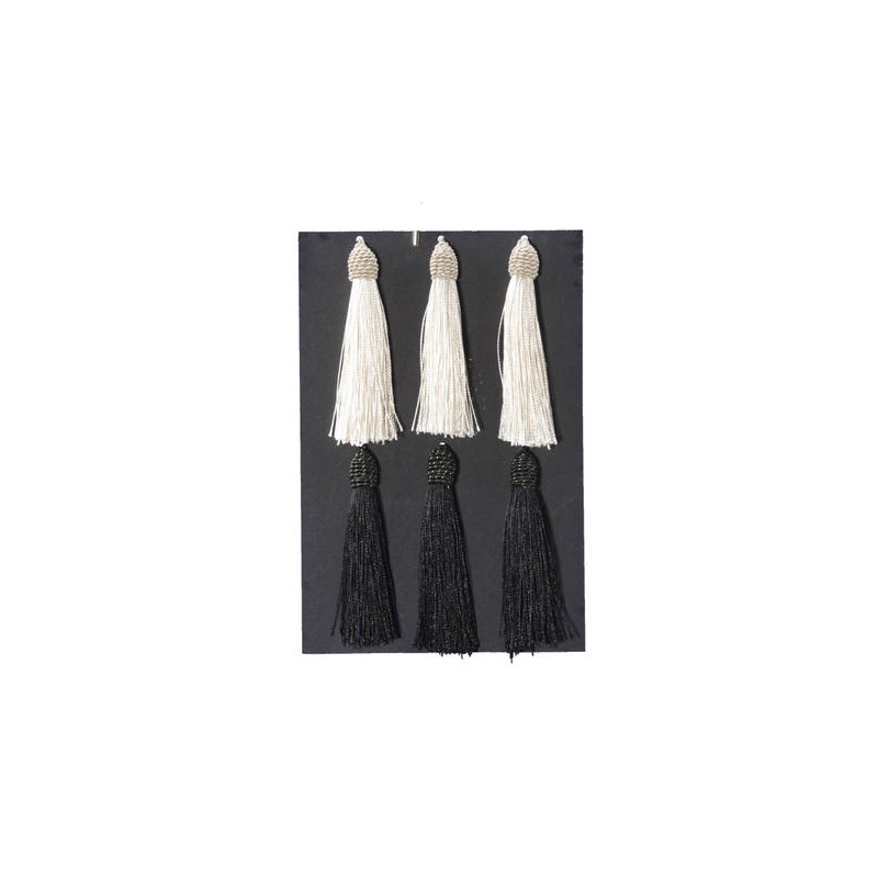 NAPPE NERO /GRIGIO 6pz