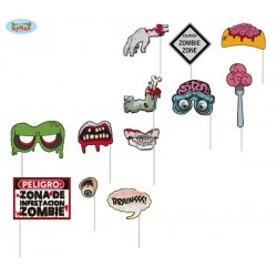 PHOTO BOOTH HALLOWEEN 12pz