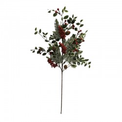 RAMO BACCA ROSSA C/PIGNE 80cm
