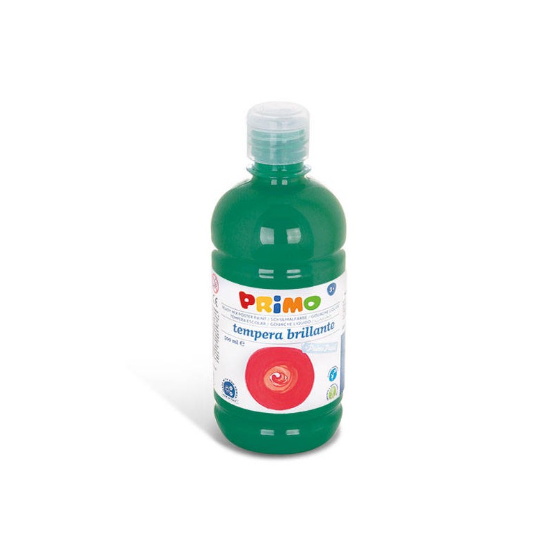 TEMPERA IN BOTTIGLIA 500ml PRIMO VERDE SCURO PRIMO 630
