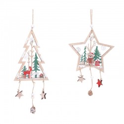 APPENDINO IN LEGNO NATALIZIO 36cm 2ass.ti