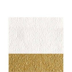 TOVAGLIOLI 25x25 ELEGANCE DIP GOLD 20pz