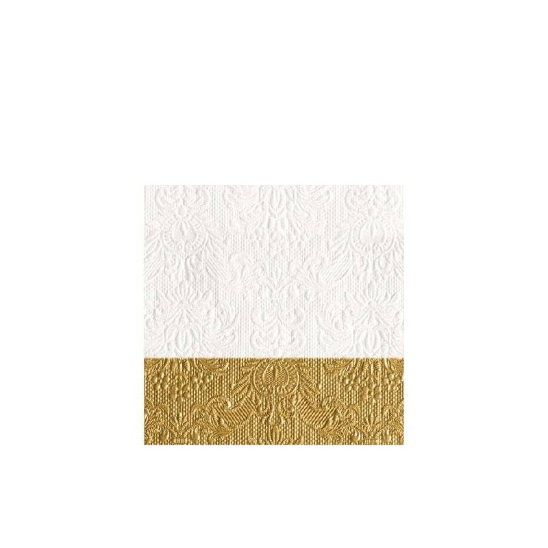 TOVAGLIOLI 25x25 ELEGANCE DIP GOLD 20pz
