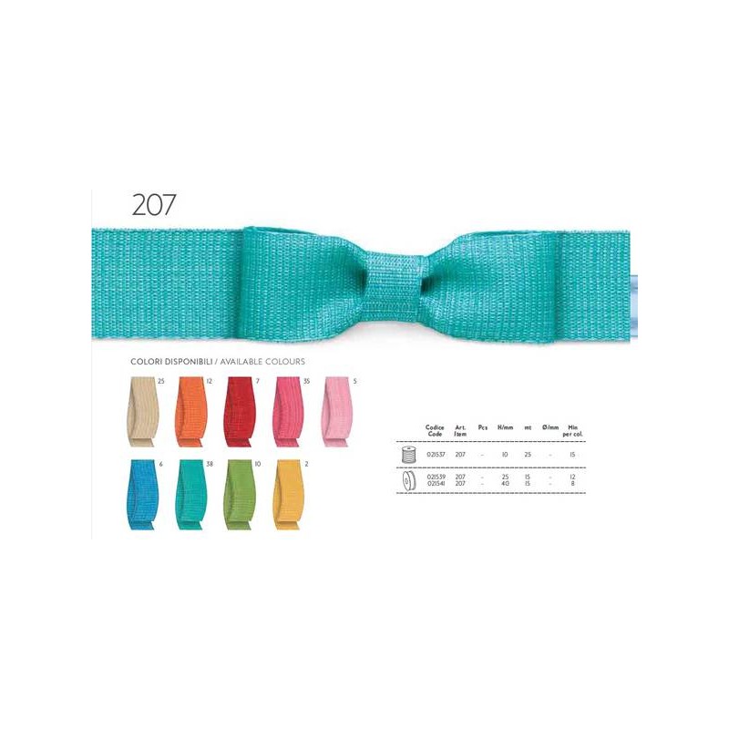 BOBINA NASTRO 207 mm40x15mt 25-BEIGE