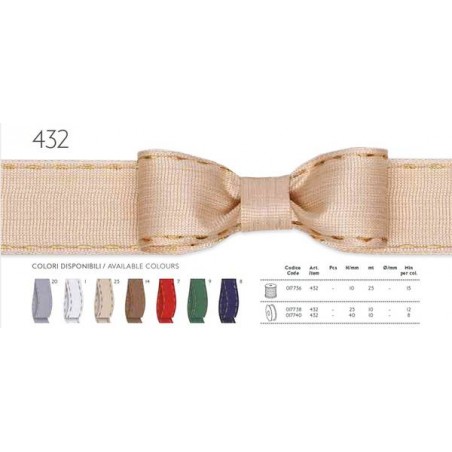 BOBINA NASTRO TESSUTO 432 mm40x10mt 20-ARGENTO