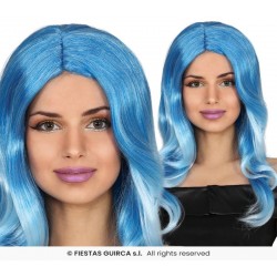 PARRUCCA LUNGA AZZURRA