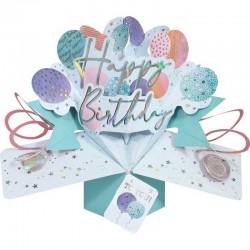 BIGLIETTI AUGURI POP UP HAPPY BIRTHDAY