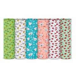 CARTA REGALO ROTOLO ECO PICCOLI AMICI 0,7x2mt ASS.TI 1pz