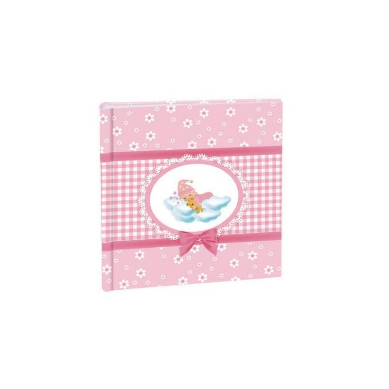 ALBUM FOTO NASCITA 20PAG. PERGAMENA C/VELINA 17231