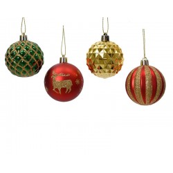 PALLINA INFRANGIBILE ø6cm 4 COLORI ASS.TI 1PZ