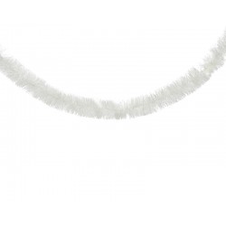 GHIRLANDA IN PVC H.270cm BIANCO INVERNO
