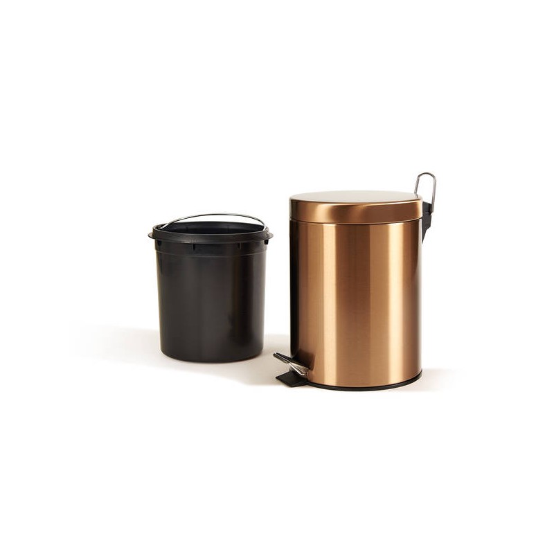 BIDONE C/PEDALE E VASCHETTA 5lt PREMIUM RAME