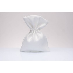 SACCHETTO DIAGONAL 9x12cm BIANCO 12pz