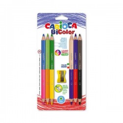 CARIOCA MATITE BI-COLOR 6pz