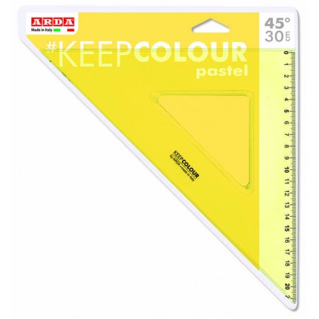 SQUADRA KEEP COLOUR 45° 30cm PASTEL ARDA