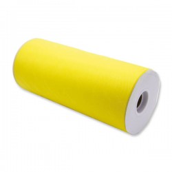 TULLE ROTOLO cm25x100mt GIALLO BIG
