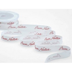 NASTRO POLICOTONE STAMPA SERIGRAFICA mm15x10mt BUON...