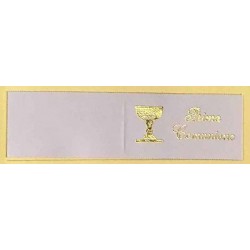 BIGLIETTI BOMBONIERA PRIMA COMUNIONE BIANCO 20pz 203