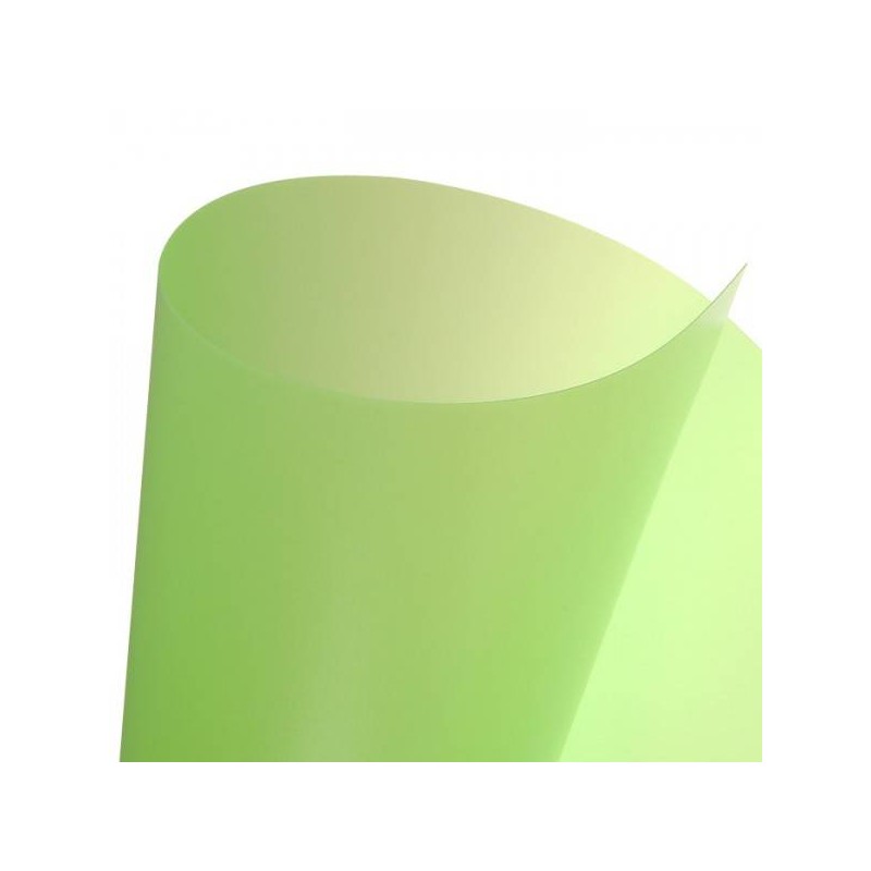 FOGLIO POLIPROPILENE CANSON 50x70 455gr VERDE LIMONE