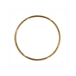 ANELLO IN METALLO ORO OPACO ø6,5cm 12pz