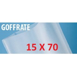 BUSTE SOTTOVUOTO GOFFRATE V9 MIS.15x70cm 100pz