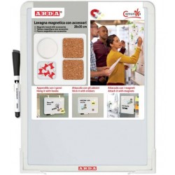 LAVAGNA MAGNETICA 35x48cm COMUNIKA + ACCESSORI ARDA
